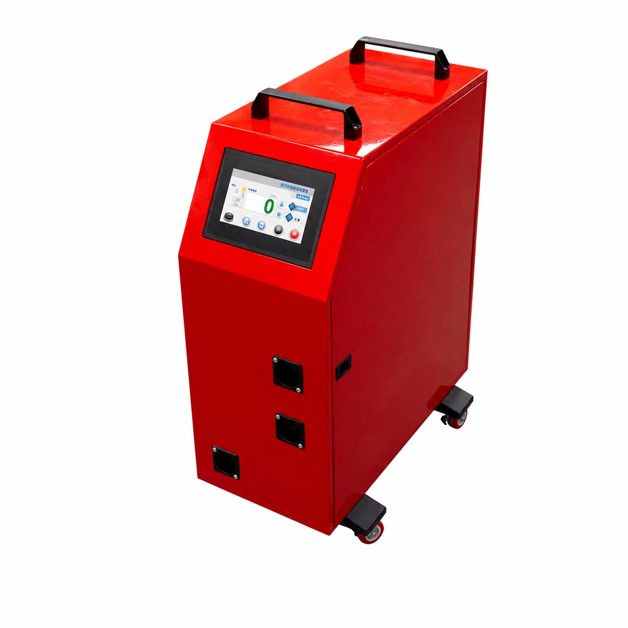 Red automatic wire feeder for the FL-WW handheld laser welding machine